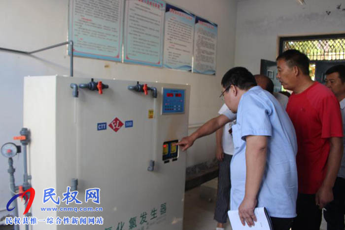 商丘市城市公共供水水質(zhì)督察組到我縣督察 商丘市城市公共供水水質(zhì)督察組到我縣督察