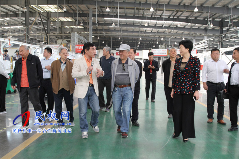 省人大常委會(huì)離休干部調(diào)研我縣高新區(qū)企業(yè)發(fā)展情況 省人大常委會(huì)離休干部調(diào)研我縣高新區(qū)企業(yè)發(fā)展情況