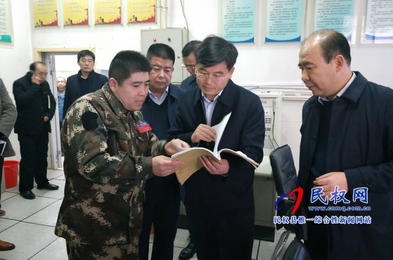 縣委副書記、縣長張團結(jié)檢查安全生產(chǎn)工作