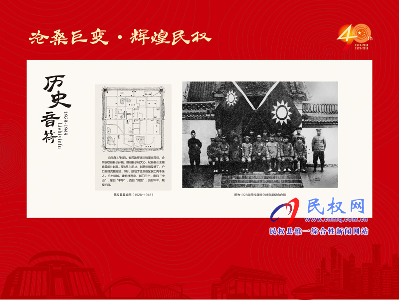 滄桑巨變?輝煌民權(quán) 民權(quán)縣慶祝改革開放40周年暨建縣90周年大型圖片展 滄桑巨變?輝煌民權(quán) 民權(quán)縣慶祝改革開放40周年暨建縣90周年大型圖片展