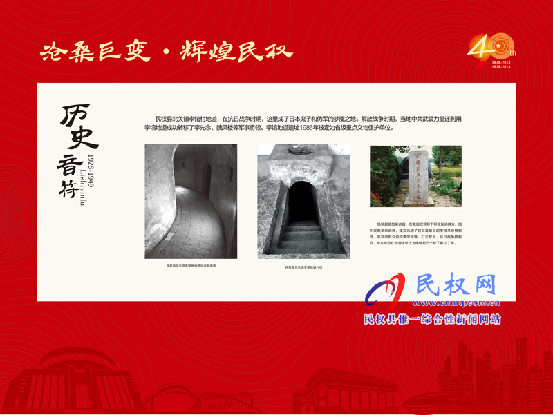 滄桑巨變?輝煌民權(quán) 民權(quán)縣慶祝改革開放40周年暨建縣90周年大型圖片展 滄桑巨變?輝煌民權(quán) 民權(quán)縣慶祝改革開放40周年暨建縣90周年大型圖片展