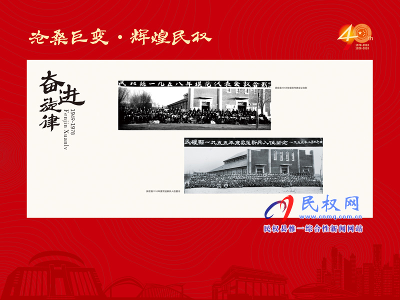滄桑巨變?輝煌民權(quán) 民權(quán)縣慶祝改革開放40周年暨建縣90周年大型圖片展 滄桑巨變?輝煌民權(quán) 民權(quán)縣慶祝改革開放40周年暨建縣90周年大型圖片展