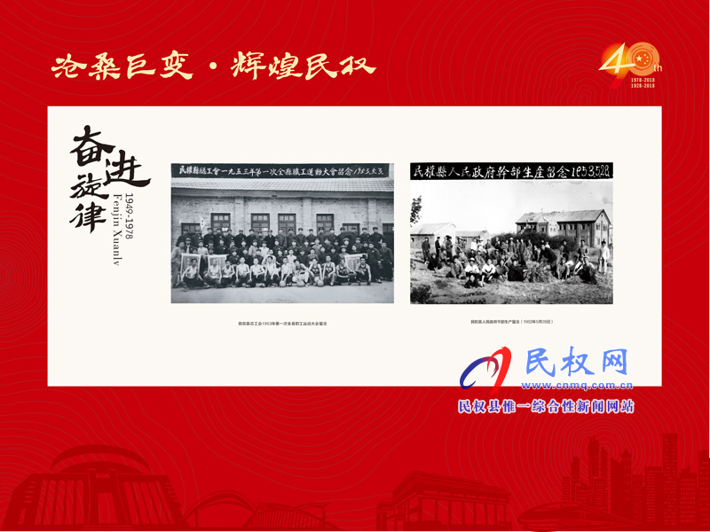 滄桑巨變?輝煌民權(quán) 民權(quán)縣慶祝改革開放40周年暨建縣90周年大型圖片展 滄桑巨變?輝煌民權(quán) 民權(quán)縣慶祝改革開放40周年暨建縣90周年大型圖片展