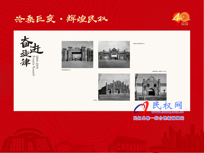 滄桑巨變?輝煌民權(quán) 民權(quán)縣慶祝改革開放40周年暨建縣90周年大型圖片展 滄桑巨變?輝煌民權(quán) 民權(quán)縣慶祝改革開放40周年暨建縣90周年大型圖片展