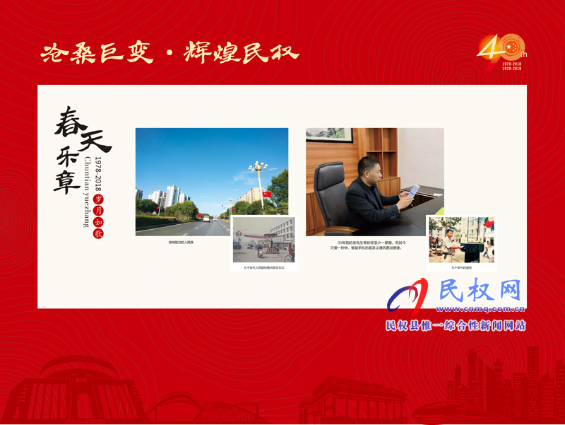 滄桑巨變?輝煌民權(quán) 民權(quán)縣慶祝改革開放40周年暨建縣90周年大型圖片展 滄桑巨變?輝煌民權(quán) 民權(quán)縣慶祝改革開放40周年暨建縣90周年大型圖片展
