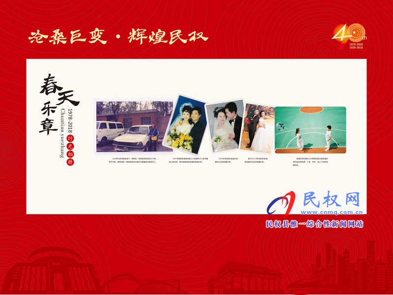 滄桑巨變?輝煌民權(quán) 民權(quán)縣慶祝改革開放40周年暨建縣90周年大型圖片展 滄桑巨變?輝煌民權(quán) 民權(quán)縣慶祝改革開放40周年暨建縣90周年大型圖片展