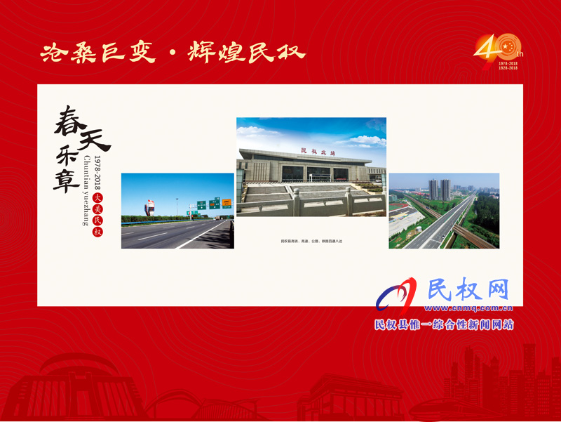 滄桑巨變?輝煌民權(quán) 民權(quán)縣慶祝改革開放40周年暨建縣90周年大型圖片展 滄桑巨變?輝煌民權(quán) 民權(quán)縣慶祝改革開放40周年暨建縣90周年大型圖片展