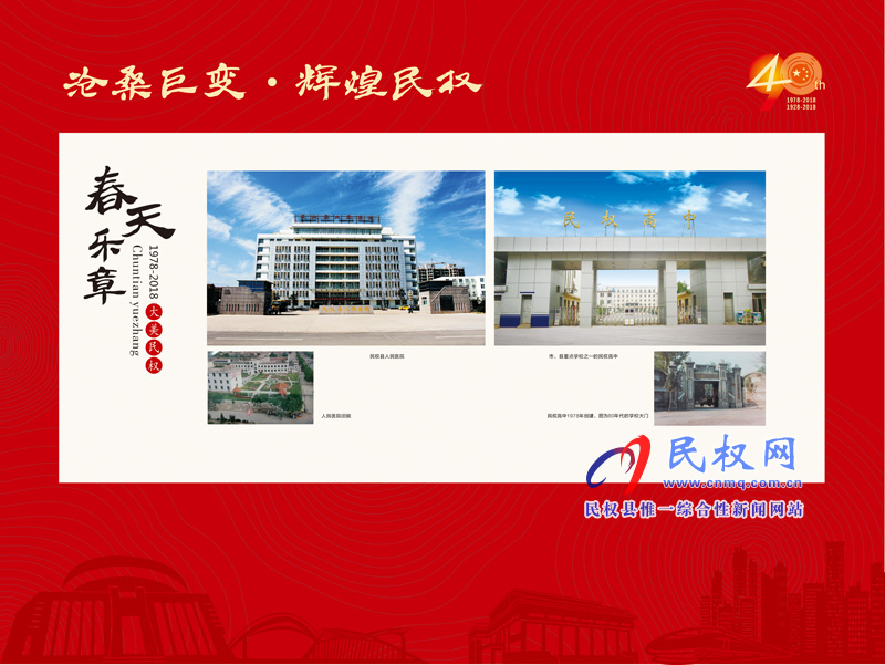 滄桑巨變?輝煌民權(quán) 民權(quán)縣慶祝改革開放40周年暨建縣90周年大型圖片展 滄桑巨變?輝煌民權(quán) 民權(quán)縣慶祝改革開放40周年暨建縣90周年大型圖片展