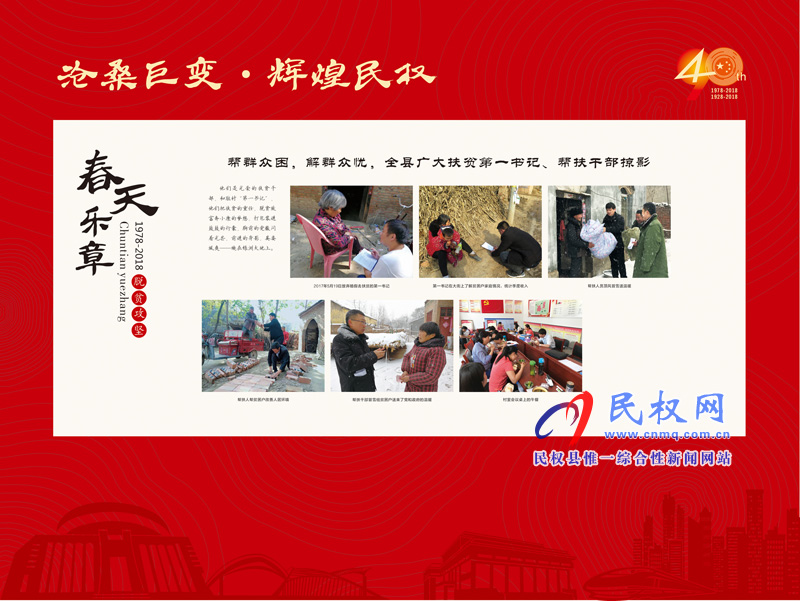 滄桑巨變?輝煌民權(quán) 民權(quán)縣慶祝改革開放40周年暨建縣90周年大型圖片展 滄桑巨變?輝煌民權(quán) 民權(quán)縣慶祝改革開放40周年暨建縣90周年大型圖片展