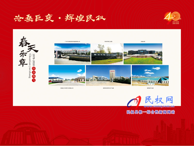滄桑巨變?輝煌民權(quán) 民權(quán)縣慶祝改革開放40周年暨建縣90周年大型圖片展 滄桑巨變?輝煌民權(quán) 民權(quán)縣慶祝改革開放40周年暨建縣90周年大型圖片展