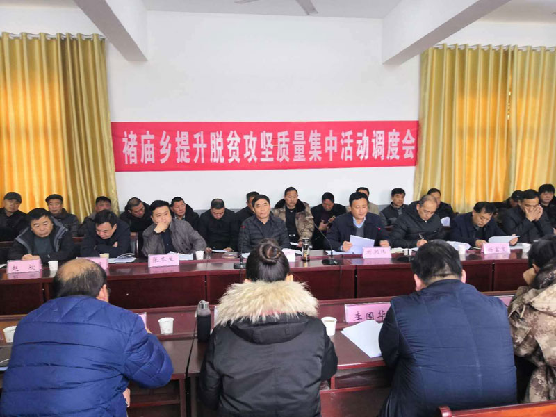 縣委常委、組織部長(zhǎng)何玉明出席褚廟鄉(xiāng)提升脫貧攻堅(jiān)質(zhì)量集中活動(dòng)調(diào)度會(huì)