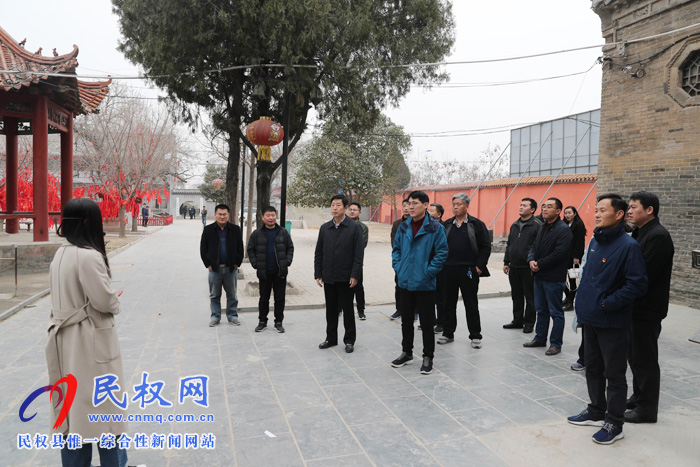市委宣傳部副部長、文明辦主任高斌到我縣調(diào)研