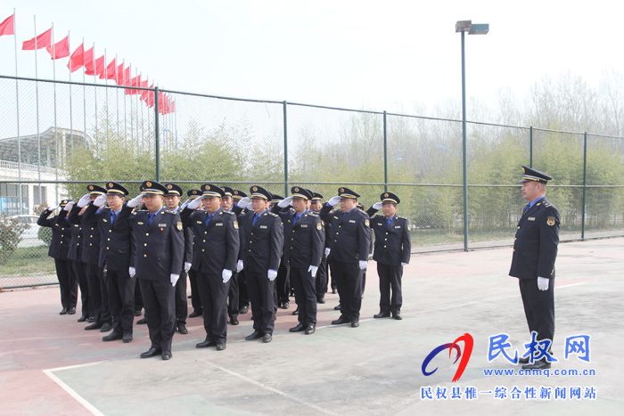 民權(quán)縣城市管理局：開展內(nèi)強(qiáng)素質(zhì)、外樹形象大練兵活動