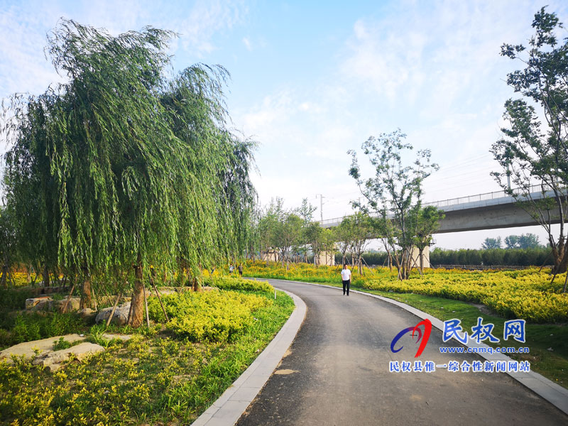 圖說民權(quán)丨民權(quán)縣安瀾湖公園 圖說民權(quán)丨民權(quán)縣安瀾湖公園