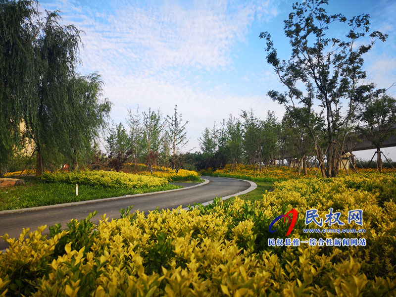 圖說民權(quán)丨民權(quán)縣安瀾湖公園 圖說民權(quán)丨民權(quán)縣安瀾湖公園
