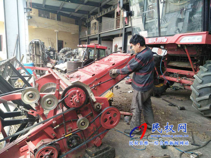 孫六鎮(zhèn)：全面檢修農(nóng)機(jī)，積極備戰(zhàn)“三夏”