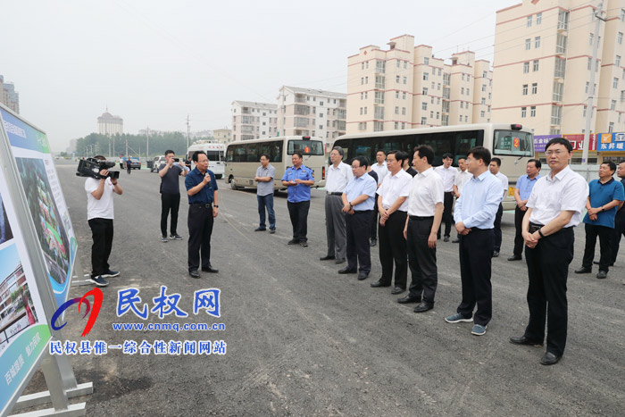 全市百城提質觀摩團蒞臨我縣