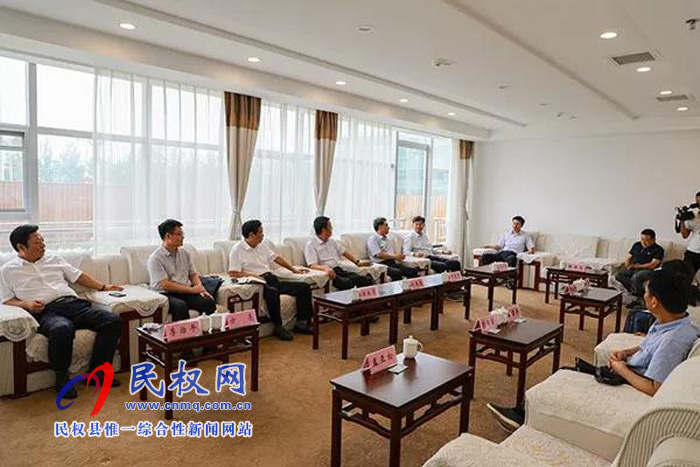 省紀委常委、省監(jiān)委委員趙連生蒞臨民權(quán)調(diào)研監(jiān)督工作