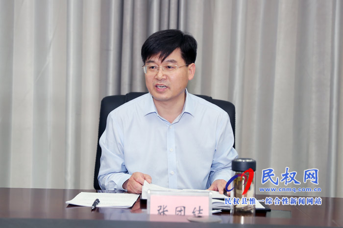 市人大常委會副主任、縣委書記姬脈常主持召開書記辦公會