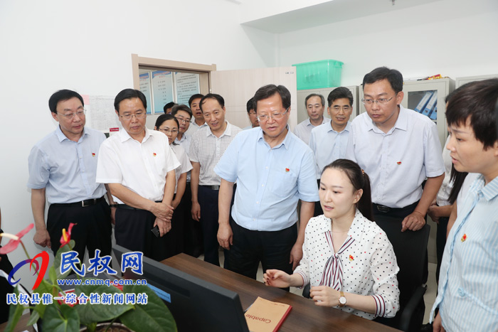 省委常委、省紀(jì)委書記、省監(jiān)委主任任正曉到民權(quán)調(diào)研