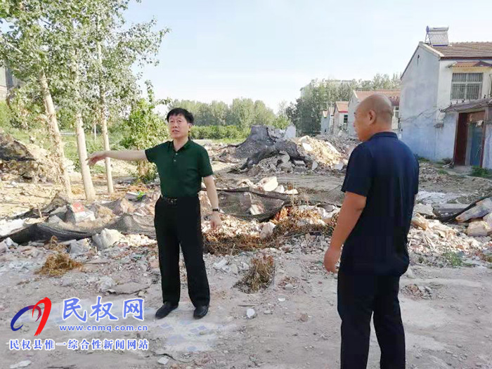 縣委常委、副縣長房季實地調研指導有關項目建設