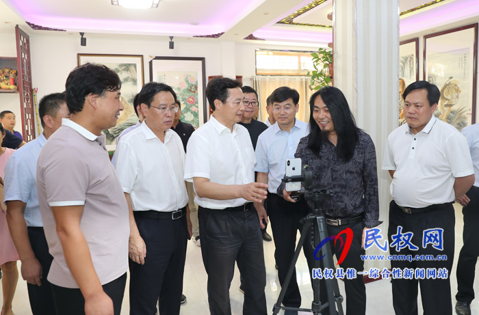 市長張建慧到我縣調(diào)研脫貧攻堅、產(chǎn)業(yè)發(fā)展和百城建設(shè)提質(zhì)工程等工作
