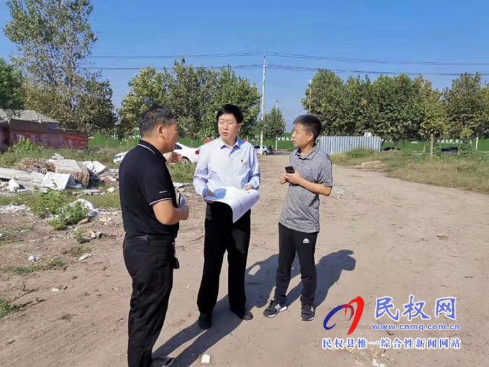 縣委常委、副縣長房季調(diào)研益海助學(xué)中心和保稅物流中心（B型）建設(shè)籌備情況