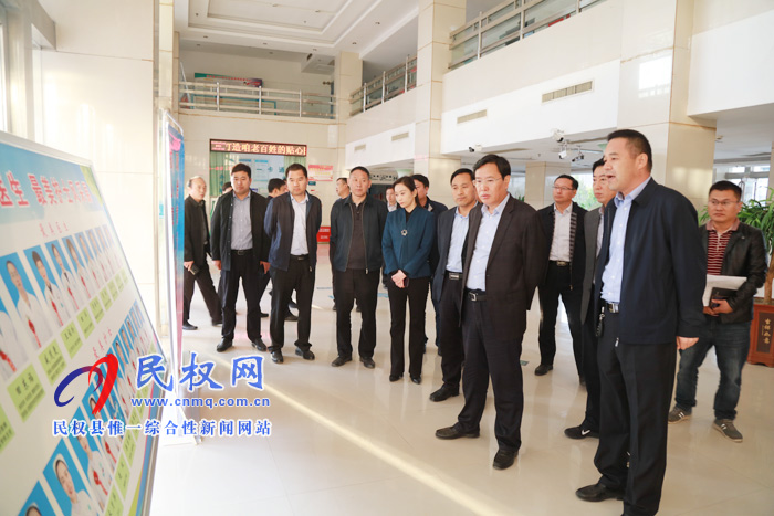 市人大常委會副主任、縣委書記姬脈常調(diào)研我縣省級文明城市創(chuàng)建工作