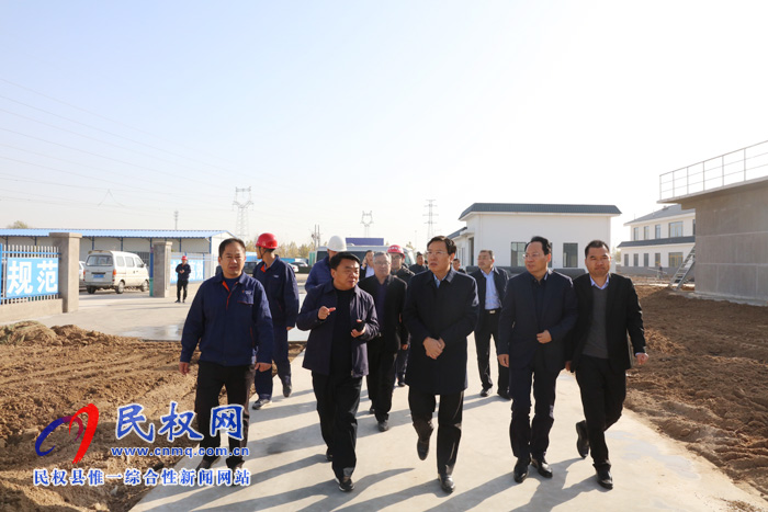 市人大常委會(huì)副主任、縣委書(shū)記姬脈常調(diào)研我縣部分重點(diǎn)民生工程建設(shè)和管理情況