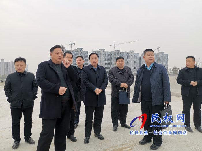 市人大常委會副主任、縣委書記姬脈常查看我縣“三散”污染治理工作