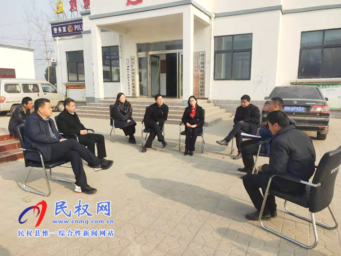 縣委常委、副縣長房季，副縣長朱琳到孫六鎮(zhèn)調(diào)研指導(dǎo)教育工作