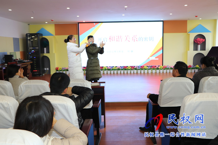 民權(quán)縣幼兒園“開啟和諧關(guān)系的密鑰” 專家講座活動 民權(quán)縣幼兒園“開啟和諧關(guān)系的密鑰” 專家講座活動