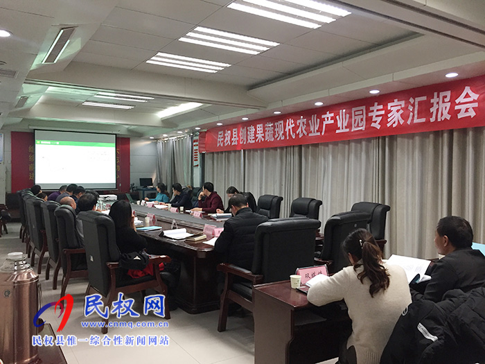 民權縣召開創(chuàng)建果蔬現代農業(yè)產業(yè)園專家匯報會 民權縣召開創(chuàng)建果蔬現代農業(yè)產業(yè)園專家匯報會
