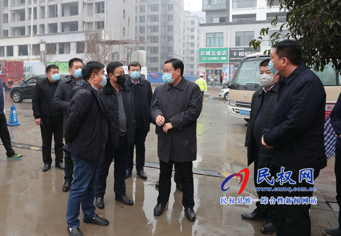 市人大常委會(huì)副主任、縣委書記姬脈常調(diào)研新型冠狀病毒感染的肺炎疫情防控點(diǎn)工作