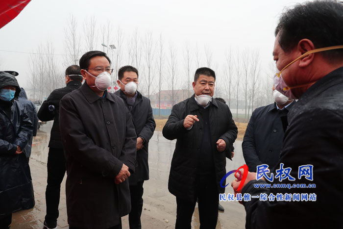 市人大常委會(huì)副主任、縣委書記姬脈常調(diào)研新型冠狀病毒感染的肺炎疫情防控點(diǎn)工作