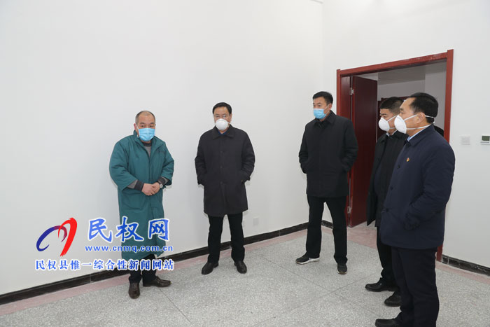 市人大常委會(huì)副主任、縣委書記姬脈常調(diào)研新型冠狀病毒感染的肺炎疫情防控點(diǎn)工作