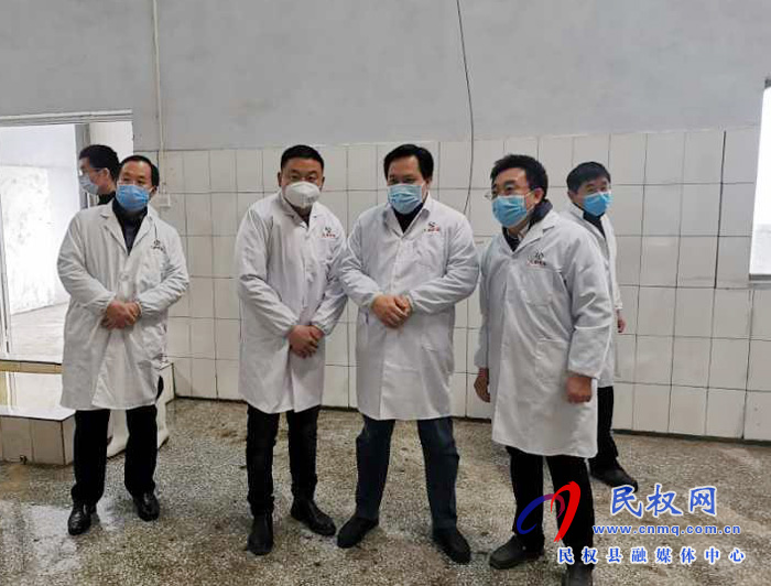 縣委常委、政法委書記、副縣長孟祥亮督導(dǎo)涉牧企業(yè)復(fù)工復(fù)產(chǎn)工作