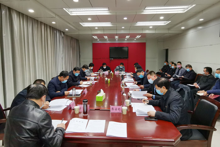 市人大常委會副主任、縣委書記姬脈常主持召開中共民權(quán)縣第十二屆委員會常務(wù)委員會第100次會議