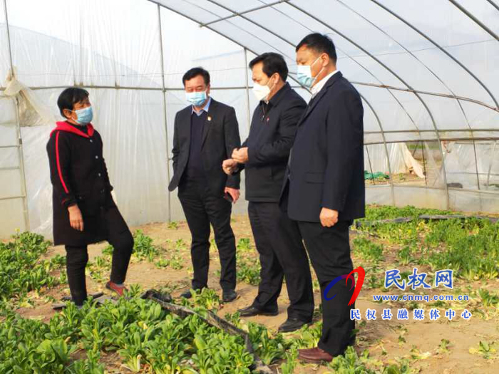 縣委常委、政法委書記、副縣長孟祥亮到龍?zhí)伶?zhèn)督導疫情防控和扶貧產業(yè)項目建設情況