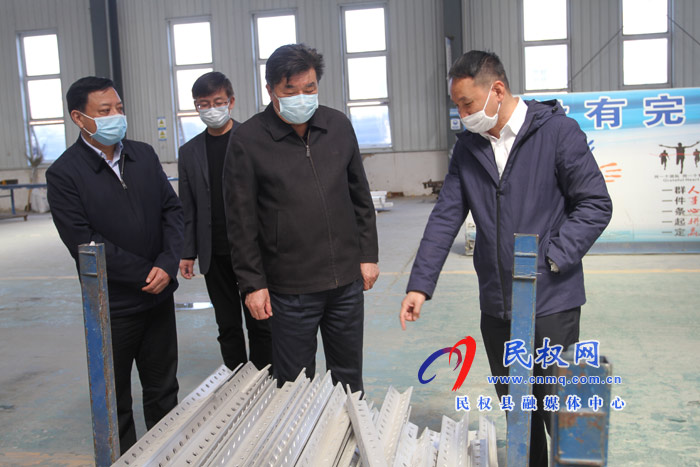 市人大常委會副主任、市總工會主席劉沛到我縣走訪企業(yè)切實幫助解決實際困難