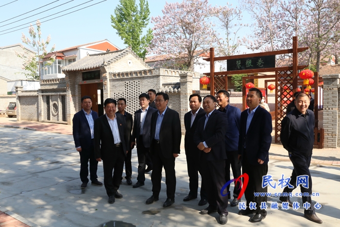 市人大常委會副主任、縣委書記姬脈常調(diào)研我縣人居環(huán)境整治工作