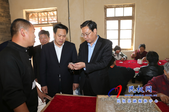 市人大常委會副主任、縣委書記姬脈常調(diào)研我縣人居環(huán)境整治工作