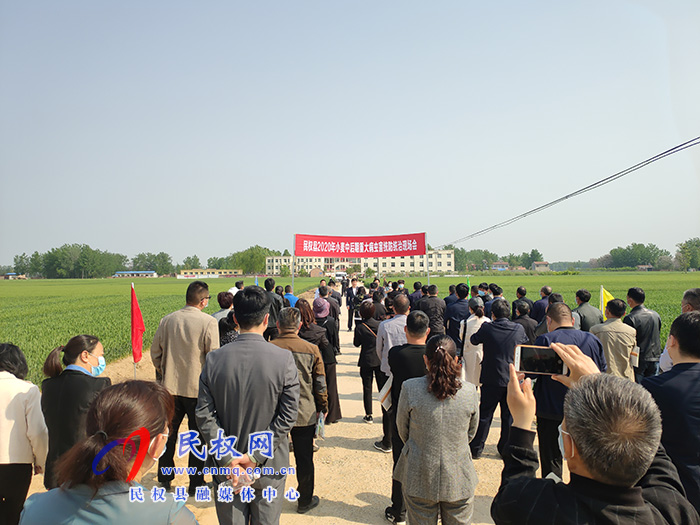 全縣2020年小麥中后期重大病蟲害統(tǒng)防統(tǒng)治現(xiàn)場(chǎng)會(huì)召開 全縣2020年小麥中后期重大病蟲害統(tǒng)防統(tǒng)治現(xiàn)場(chǎng)會(huì)召開
