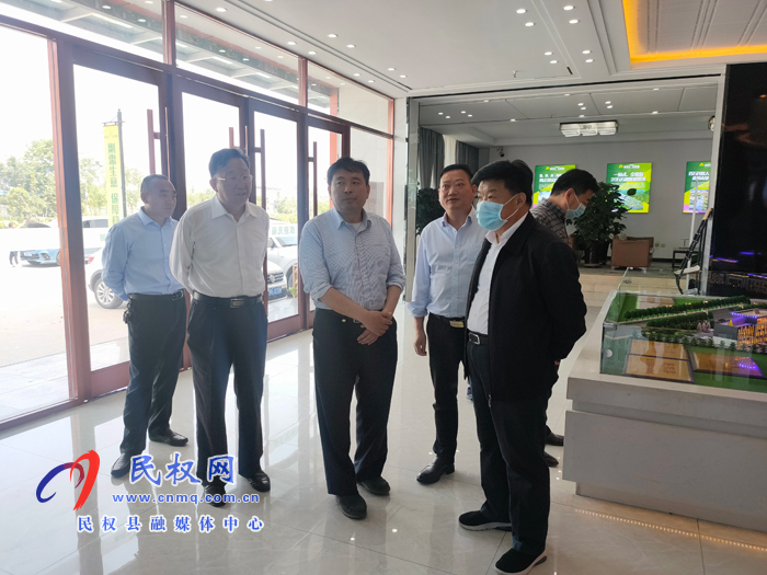 永城市副市長張峰一行蒞臨民權參觀考察 永城市副市長張峰一行蒞臨民權參觀考察