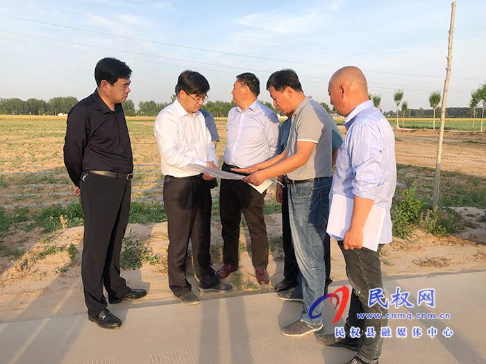 縣委副書記、縣長張團(tuán)結(jié)到部分鄉(xiāng)鎮(zhèn)查看高標(biāo)準(zhǔn)示范田選址及小麥生長情況