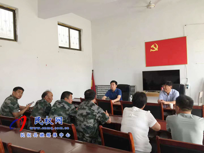 縣委常委、宣傳部長屠志遠(yuǎn)到莊子鎮(zhèn)調(diào)研軟弱渙散基層黨組織整頓工作