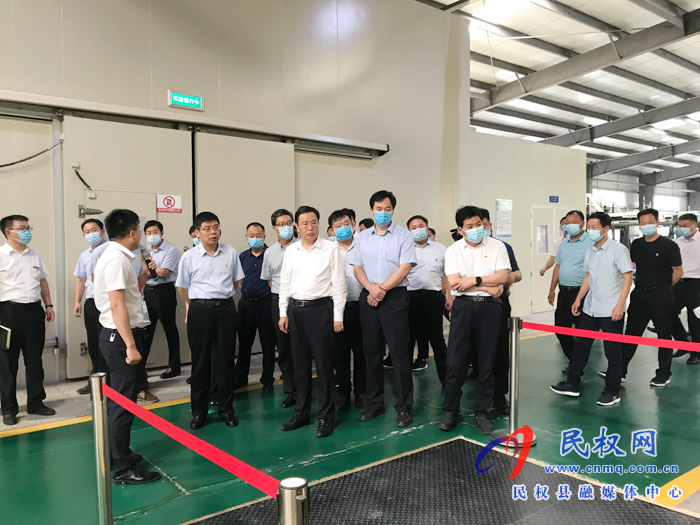 禹州市黨政考察團(tuán)蒞民參觀考察 禹州市黨政考察團(tuán)蒞民參觀考察