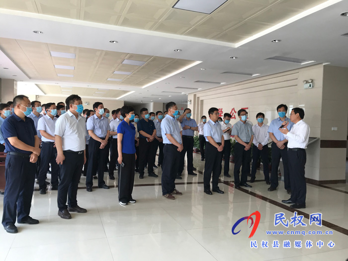 禹州市黨政考察團(tuán)蒞民參觀考察 禹州市黨政考察團(tuán)蒞民參觀考察