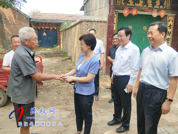 市委副書記陳向平到民權(quán)調(diào)研脫貧攻堅及人居環(huán)境整治工作 市委副書記陳向平到民權(quán)調(diào)研脫貧攻堅及人居環(huán)境整治工作