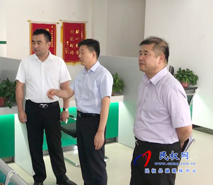 縣政府黨組成員、信訪局長陳鴻志督導(dǎo)文明城市（提名城市）創(chuàng)建工作